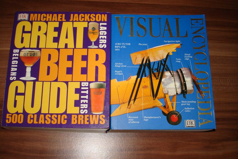 Carti in lb. engleza Great beer guide si Visual Enciclopedia