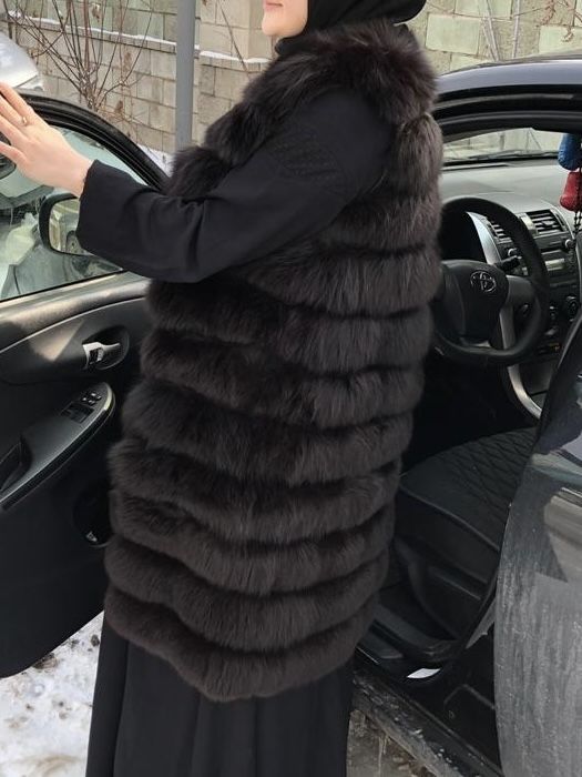 Меховая Безрукавка