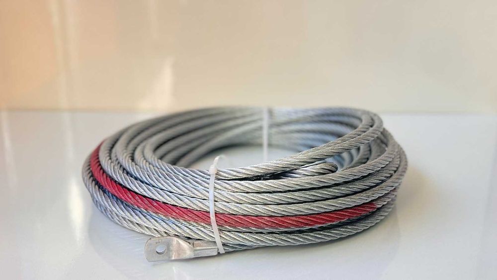 Стоманено въже за лебедка 9.5mm / 26 m