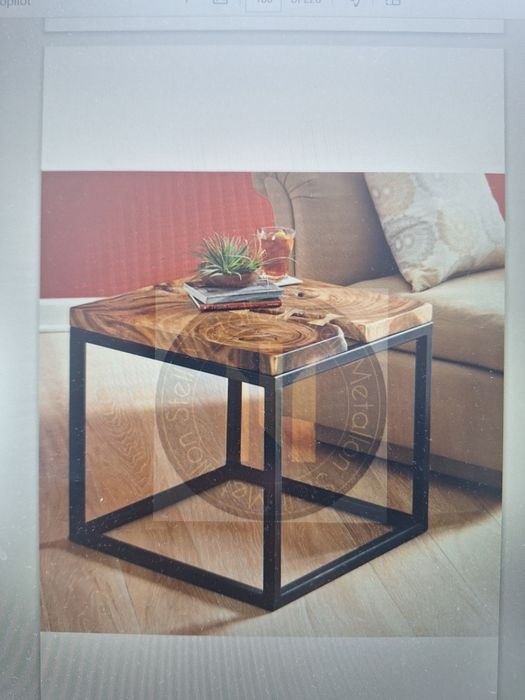 Мебели от метал и дърво