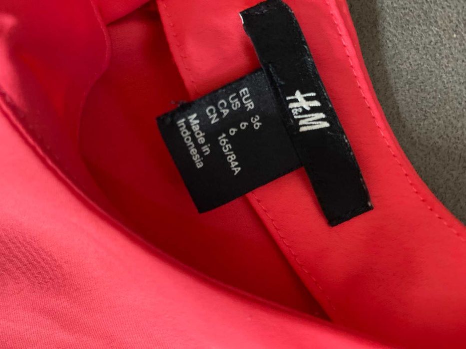 Коралова рокля H&M