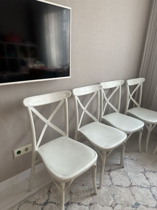 Стулья белые под икеа