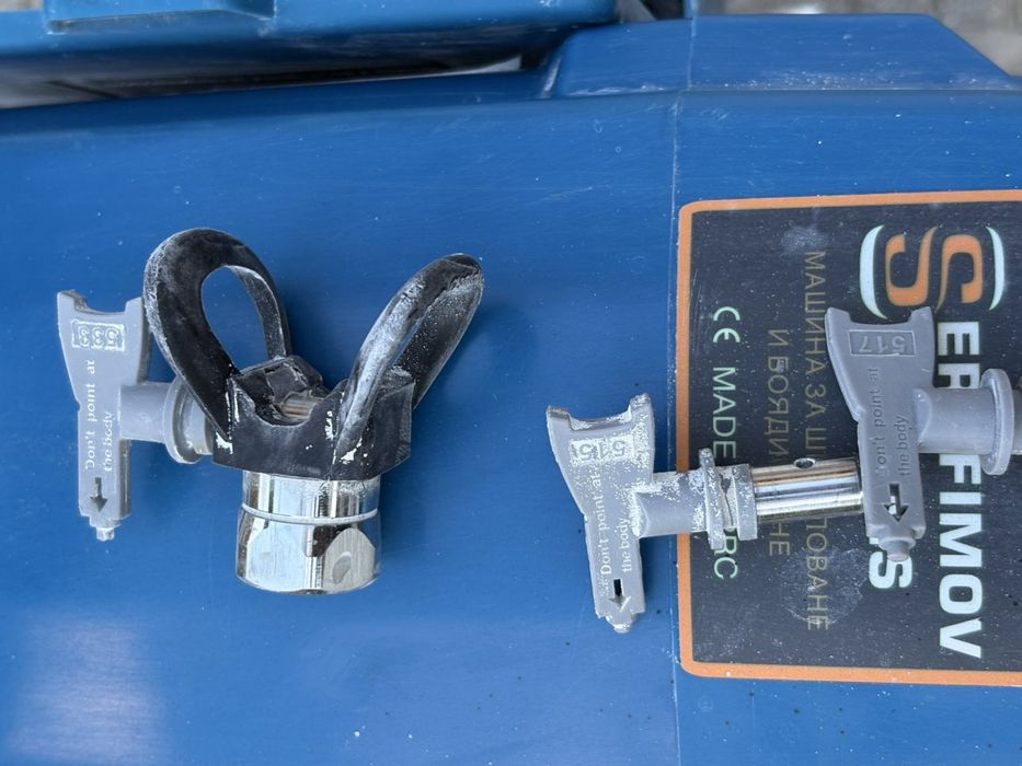 Машина за шпакловка serafimov systems