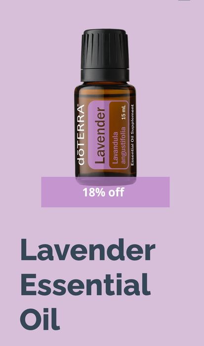 Doterra Lavanda 15ml oferta cu reducere de la  194 lei