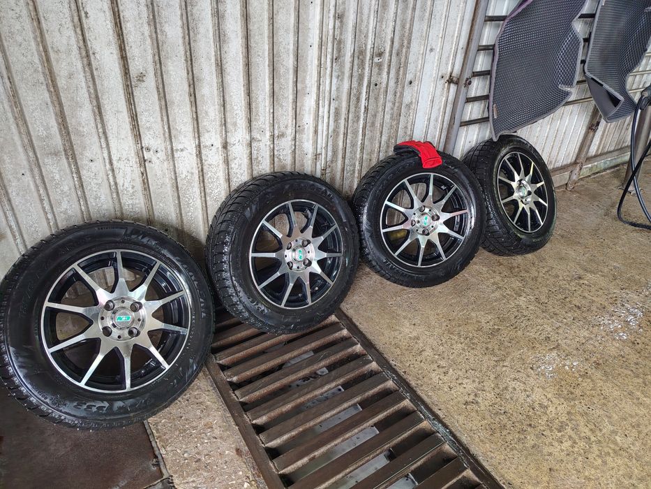 Диски 4*100r14 с резиной 185/65/14