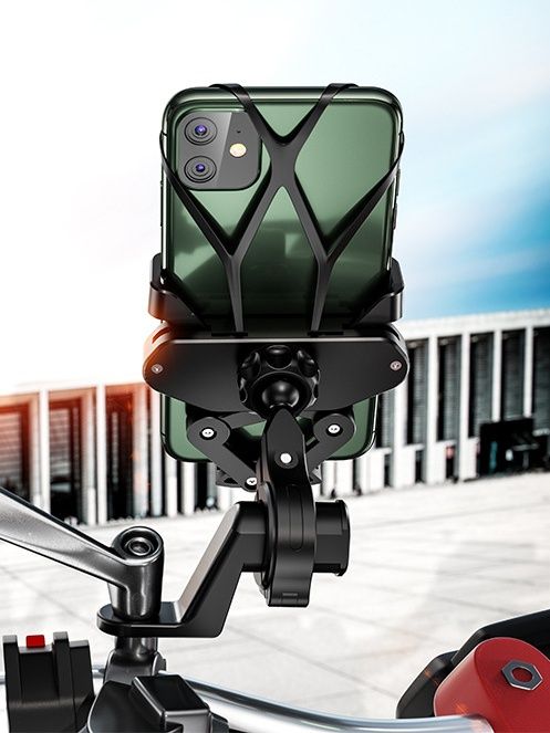 Suport smartphone motocicleta bicicleta scooter atv KEWIG oglinda 360º