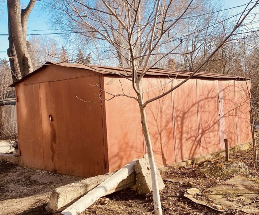 Металический гараж