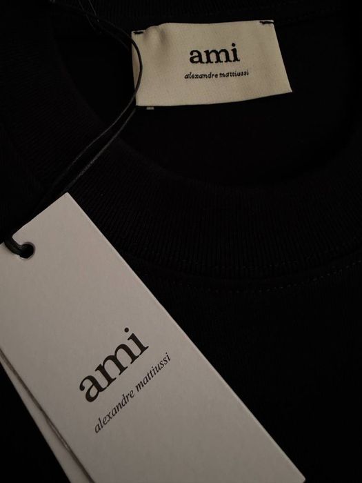 НАМАЛЕНИЕ! Мъжки маркови тениски - Christian DIOR , Ami- черен цвят. НОВО!