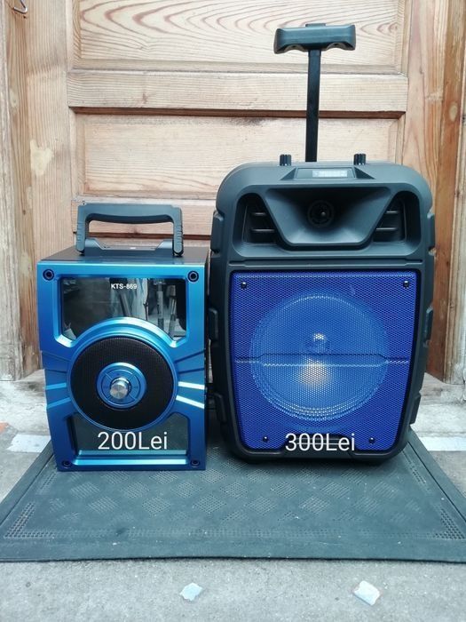 Boxă Troler Bluetooth Microfon Wireless