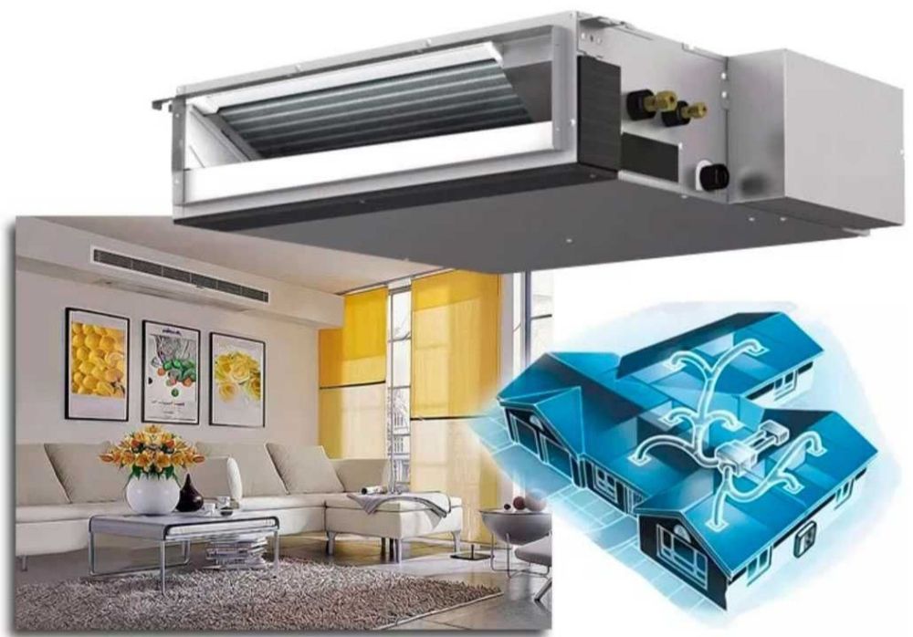 Кондиционер канальный Welkin 36 BTU инверторный