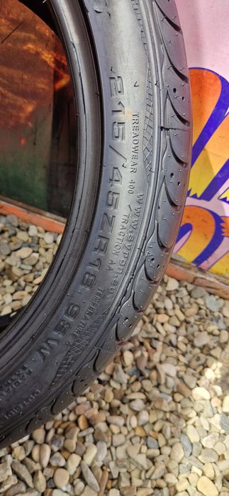 2 Anvelope ca noi Race 215 45 R18 de vara