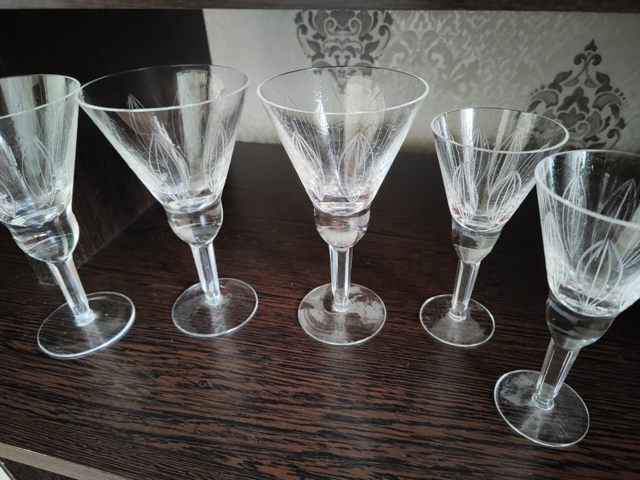 Посуда СССР разная хрусталь стекло