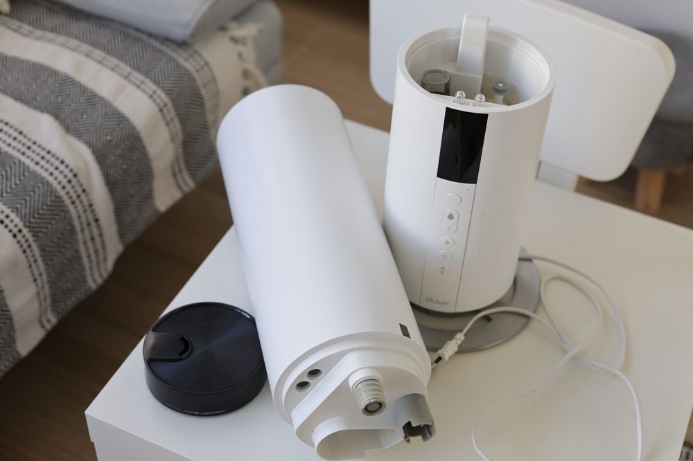 Umidificator DUUX Beam White, WiFi, Aromaterapie, Rata umidificare 350