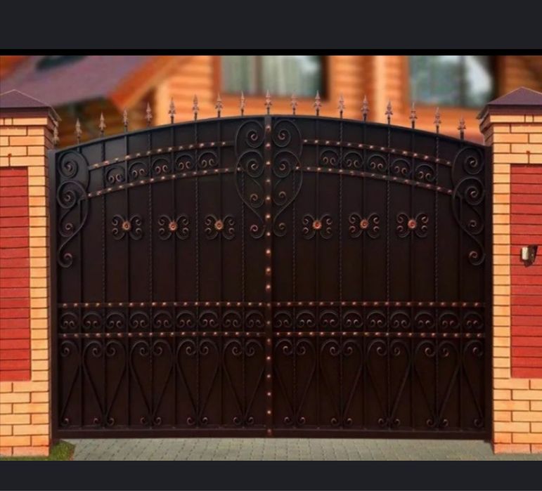 Ворота из метала