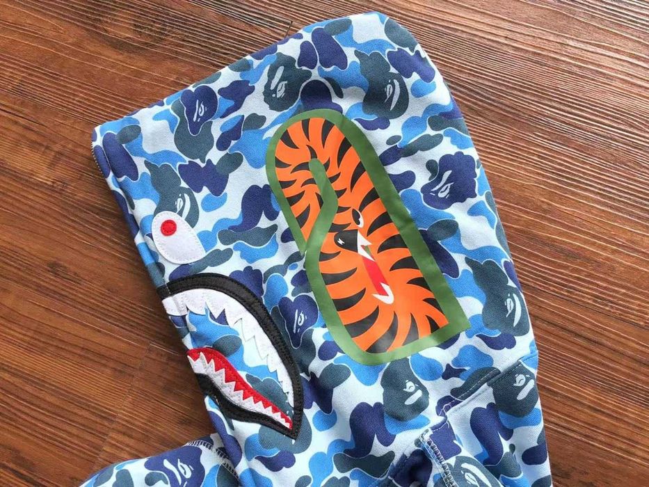 Hanorac Bape Hoodie albastru