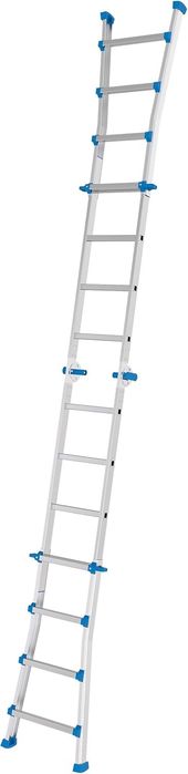 Продавам многофункционална алуминиева стълба Colombo Eiffel 4+4 – Made in Italy