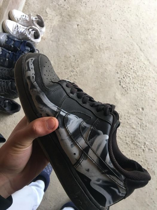 Nike Af1 black skeleton