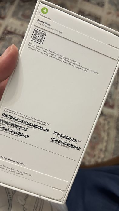 IPhone 18 pro 1tb