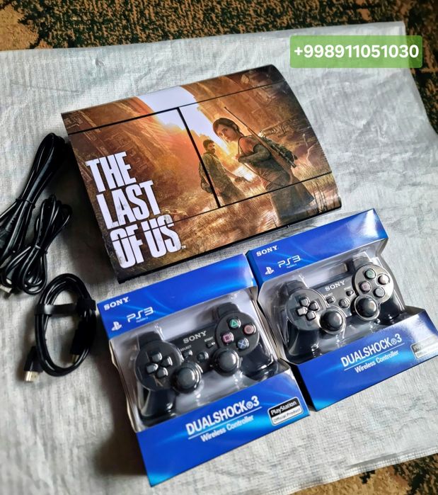 PS3 super slim +Top Games