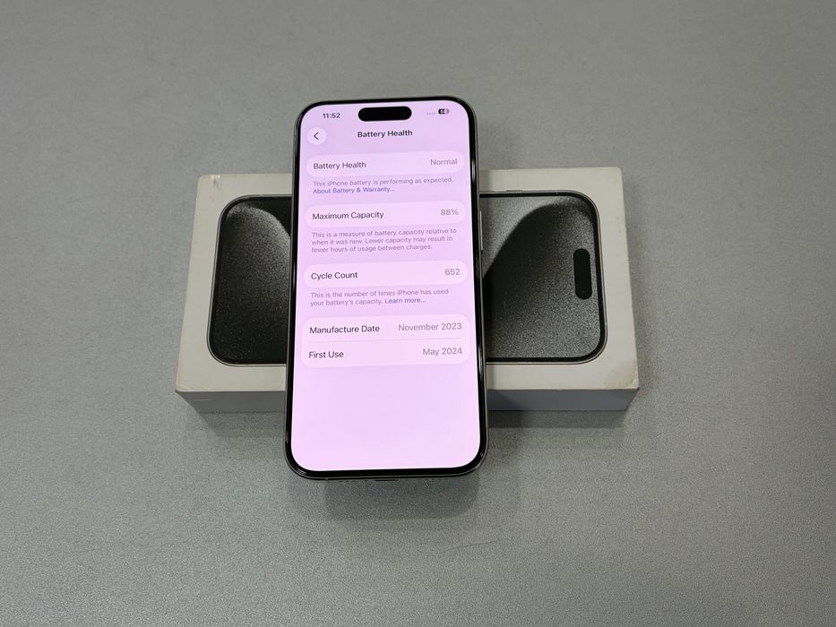 Iphone 15 Pro, 512 gb, White Titanium