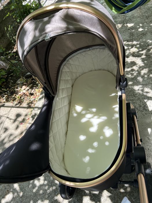 LORELLI Premium Комбинирана количка 2в1 GLORY PEARL BEIGE
