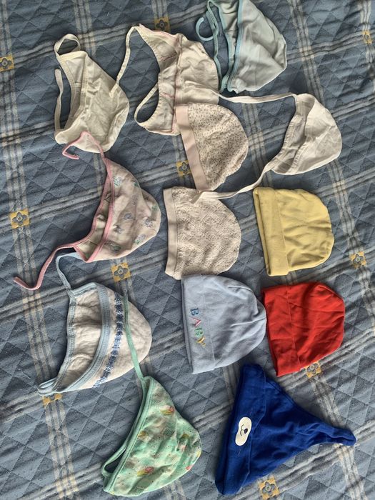 Отдам новорождённые вещи от рождения