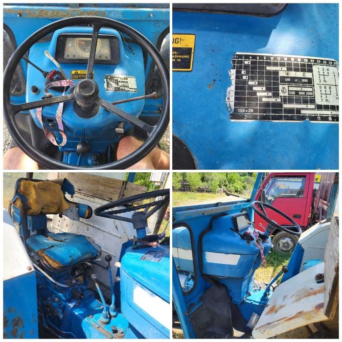 Vând Tractor Ford 3600 cu încărcător frontal –  gata de lucru