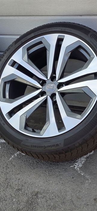 Оригинални 22" джанти за Audi Q8  Q7 с зимни гуми Kontinental