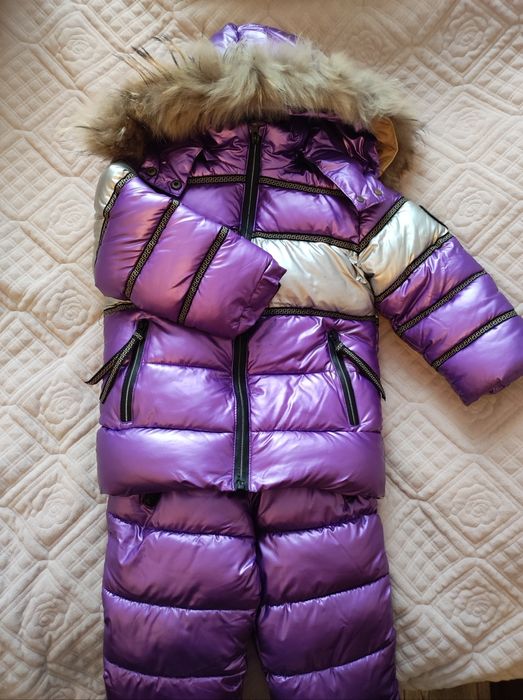 Зимний детский комбинезон