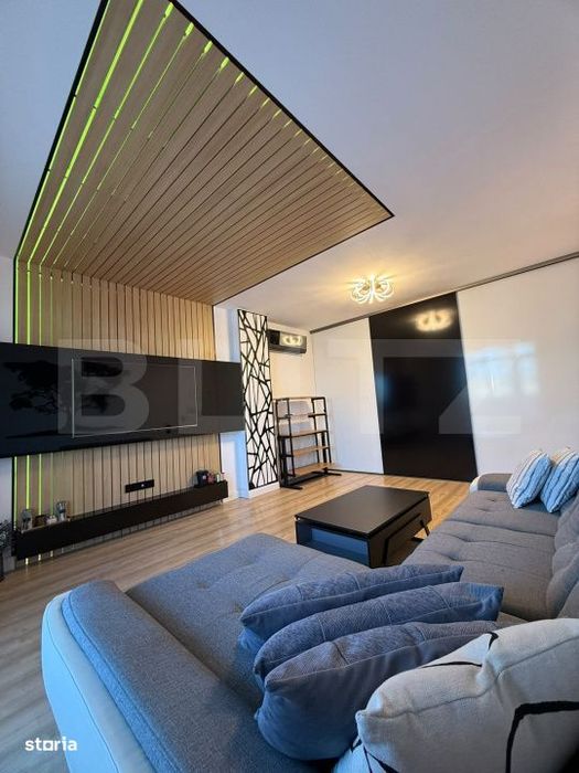 Apartament premium, la cheie, cu 2 camere decomandate, garaj, Soporulu