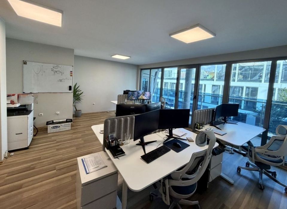 145 кв.м офис до метро България – 4 стаи, ТЕЦ, паркинг опция