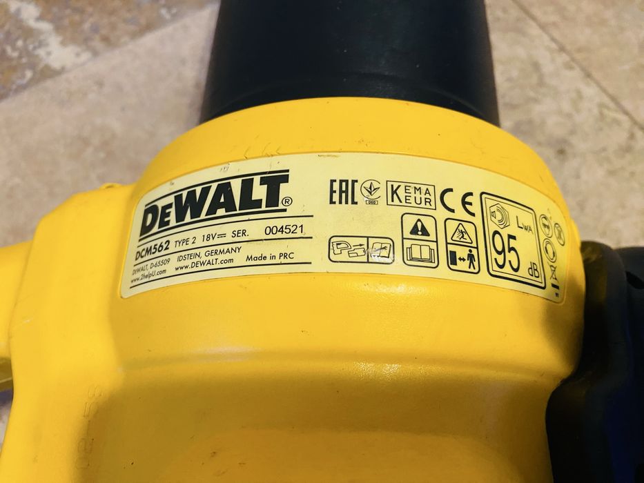 Dewalt duflanta frunze DCM 562