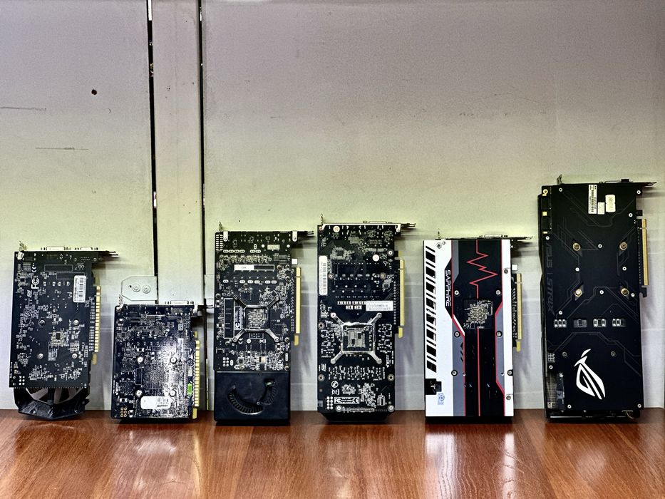 Продам 6 видеокарт