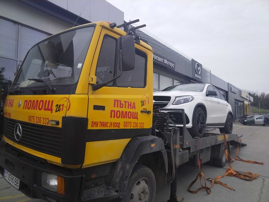Пътна помощ с кран гр. Плевен