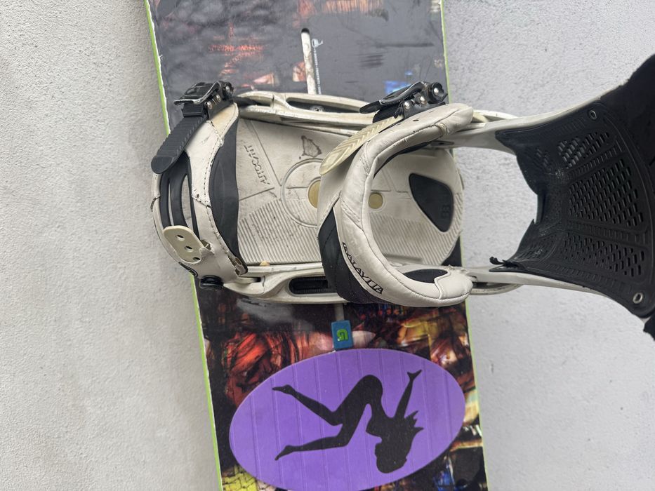 Placa snowboard Burton Joystick 161 + legături Malavita