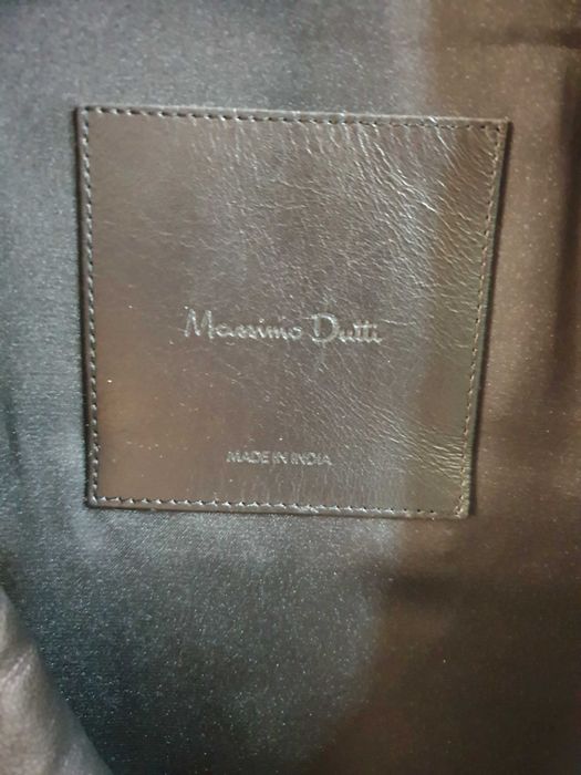 Кожено яке Massimo Dutti