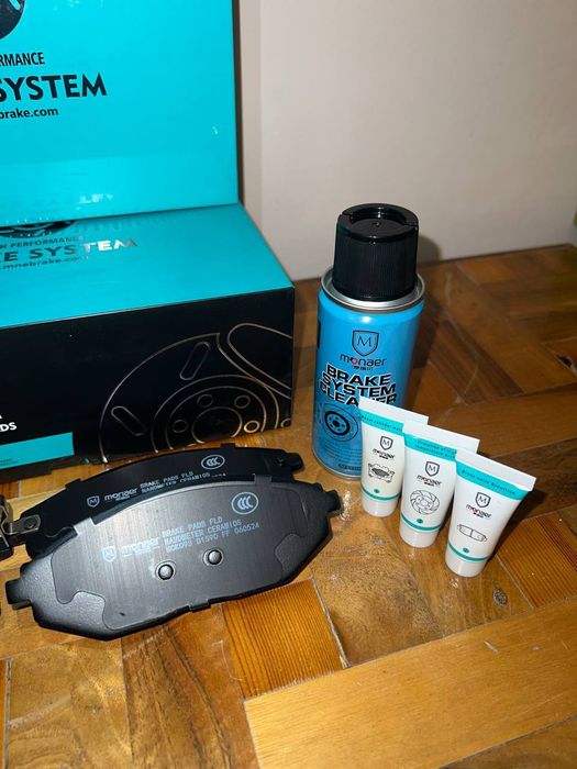 Тормозные колодки Cobalt Monaer пробег 50.000км Кобальт