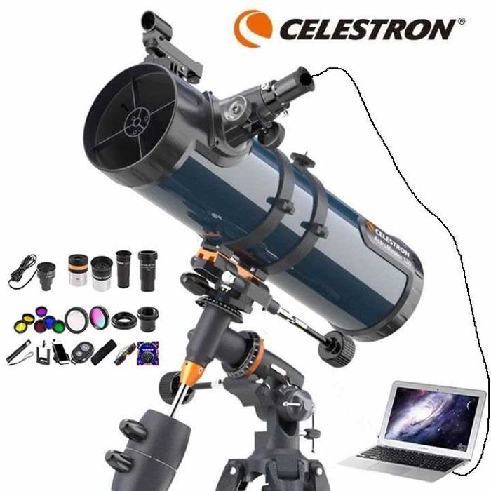 Телескоп мощный профессиональный CELESTRON Astro Master 130 EQ Pro