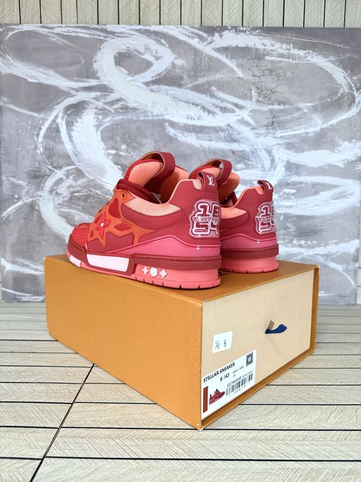Louis Vuitton Trainers Skate Red
