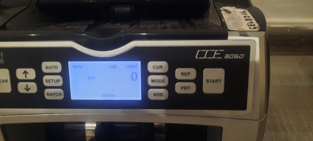 CCE 3060 Банкнотоброячна Машина  НовМодел Детектор за EVR/LV