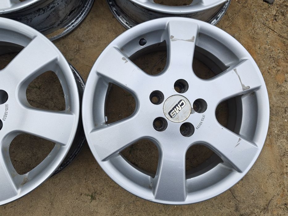 4x Jante Originale din Aluminiu de Vw Polo pe 15"