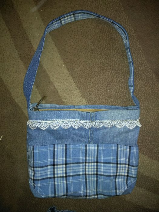 Юбка и сумка джинсовые
