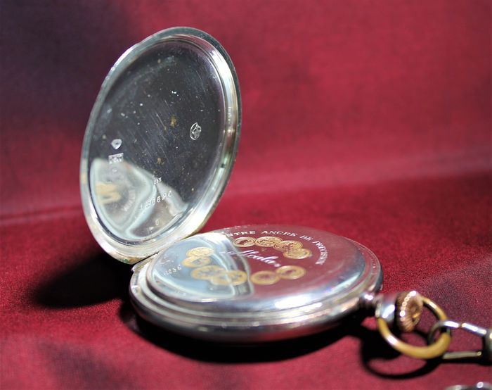 ALCALA винтидж джобен часовник от 1901-1949