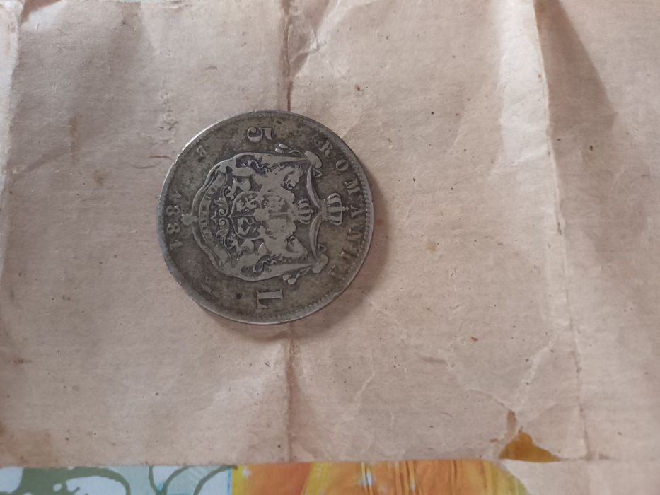 Vând moneda de argint din anul 1881