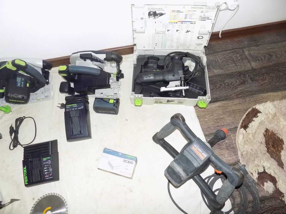 Festool HKC 55 EB , TS 55 EBQ , OF 1000 EB , OSC 18 , Protool MXP 1000 E EF