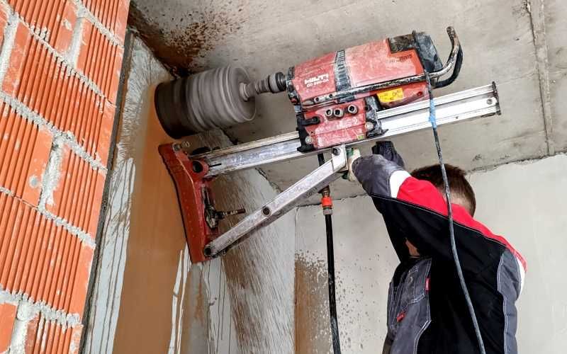 Алмазная калонка резка   алмазный бур  бетон кесиш  бетон бузиш