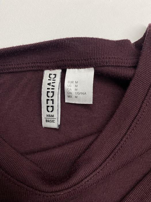 Блуза HM тъмно червена