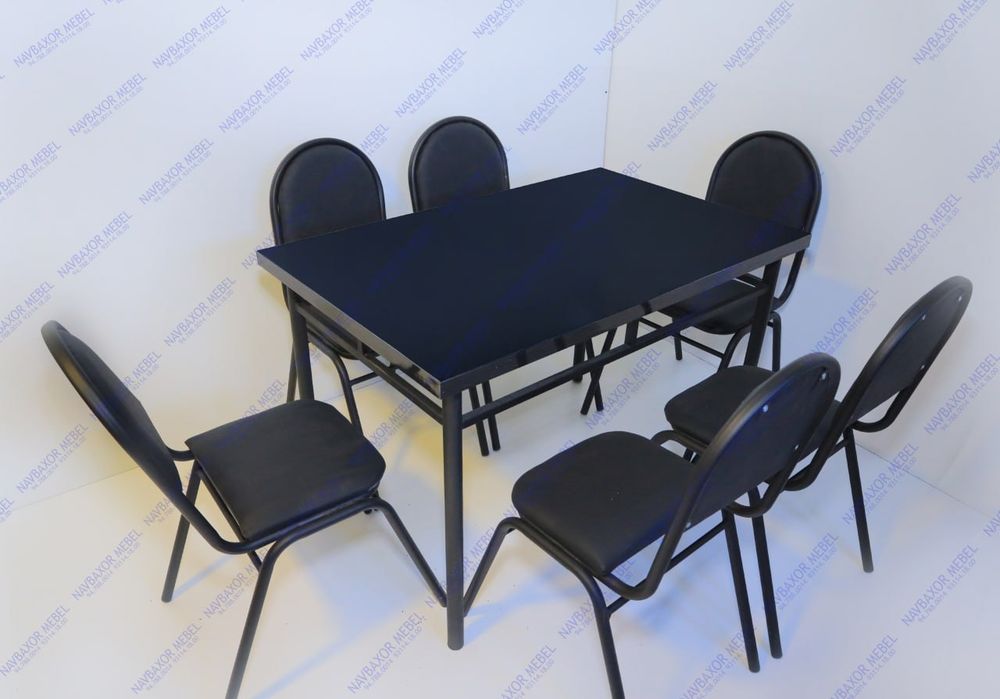 Nerjaveyka va chorniy metaldan stol stullar yasaymiz