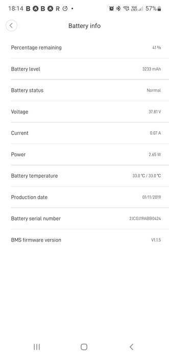 Trotinetă electrică Xiaomi Mijia M365 – stare foarte bună –  2 anvelope rezervă