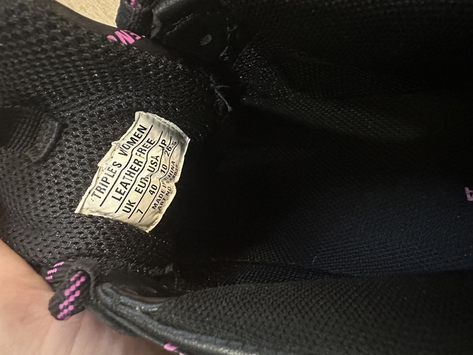 Balenciaga Triple S originali cu factura femei 40 negru/roz